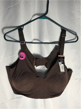 Women's Bali Comfort Underwire Bra 3X Brown new with tags